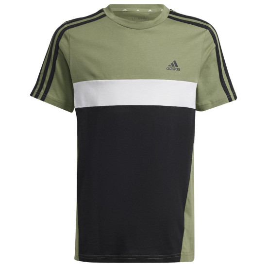 Adidas Παιδική κοντομάνικη μπλούζα Tiberio 3-Stripes Colorblock Tee